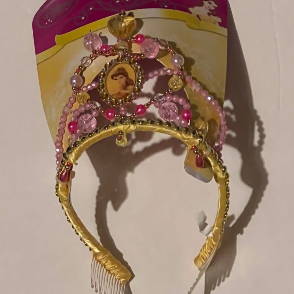 C- BRAND NEW -   BELLE TIARA  - BRAND DISNEY STORE